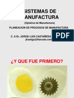 1.0 Plan- Procesos de Manufactura