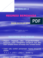 Slide-E-Metrik-4 Regresi Berganda