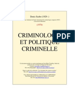 Zsabo - Criminologie et Politique Criminelle - 1978