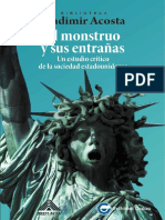 Acosta - El Monstruo y Sus Entrañas Un Estudio Crítico de La Sociedad Estadounidense