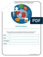 Format Laporan Ujian Praktek Biologi 2021