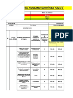 Matriz Iperc de Gestión de Riesgos - Factoria Aquilino Martínez Pazos SCRL