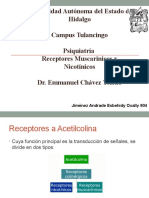 Receptores Muscarinicos y Nicotinicos
