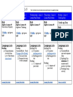 Overview Week June 1