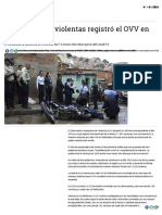 11.891 muertes violentas registró el OVV en 2020