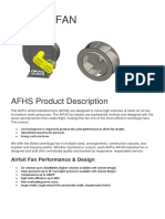 Airfoil Fan: AFHS Product Description