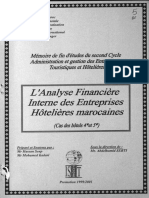 Analyse Financière Hotellerie