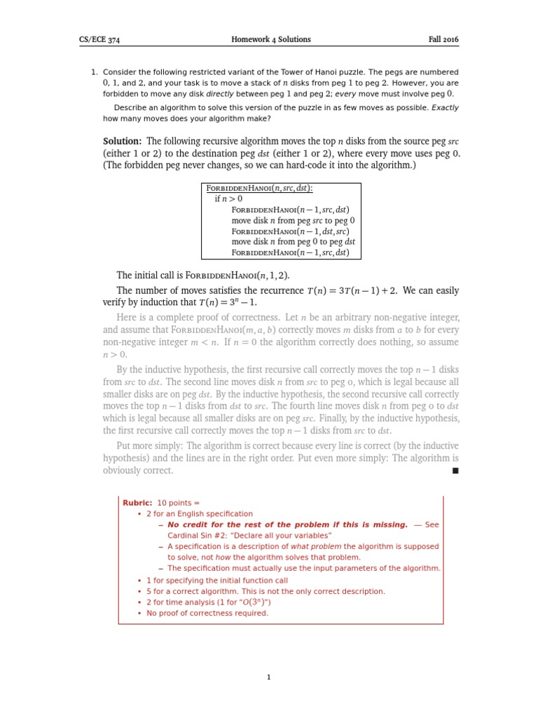 Recursion and Divide & Conquer | PDF | Algorithms And Data Structures ...