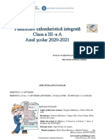 1 Planificare Calendaristica CL 3