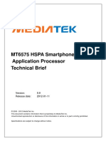MT6575 HSPA Smartphone Application Processor Technical Brief