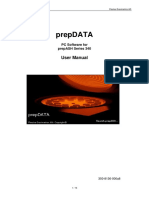 Prepdata: User Manual