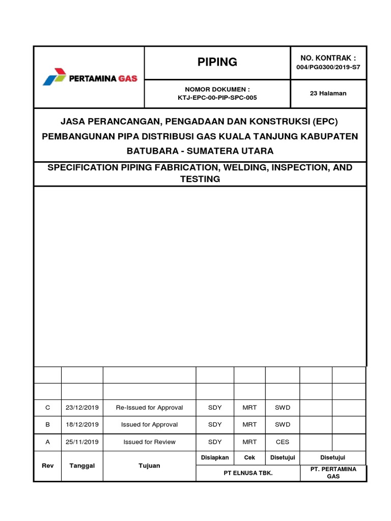 Piping | PDF | Teknologi & Rekayasa