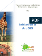 Initiation SIG ArcGIS Arlon Campus Environnement