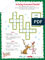 A Grinchy Crossword Puzzle!: Across