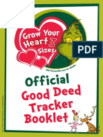 Good Deed Tracker Booklet