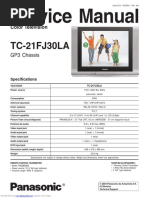 TC-21FJ30LA: Service Manual