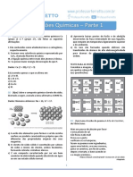 Questões - Ligações Químicas - Parte 1