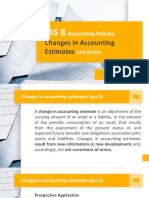 Change in Accounting Estimates