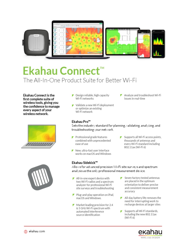 Ekahau Analyzer WiFi Health Troubleshooting Spectrum, 42 OFF