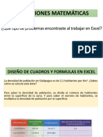 Sexto año 29 - 1 - 2021 Operaciones matemáticas