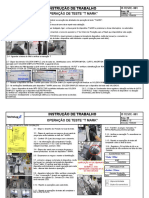 IT TESTE 001 - Instrução de Trabalho - Operação de Teste T Mark - Rv00