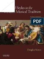 Ideas and Styles in The Western Musical Tradition 4th by Douglass Seaton