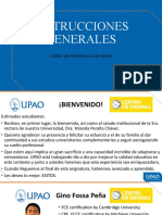 Lineamientos generales