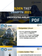 Info Golden Tiket SNMPTN UNAIR