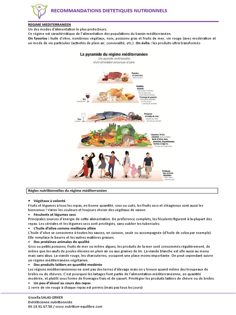 Les Savoureuses Recettes Du Régime Méditerranéen Pdf Regime Mediterraneen | PDF | Régime méditerranéen | Légumes