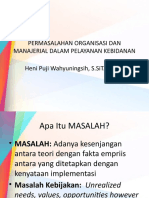 8.permasalahan Organisasi Dan Manajerial Dalam Pelayanan Kebidanan