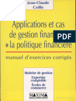 Applications Et Cas de Gestion Financière