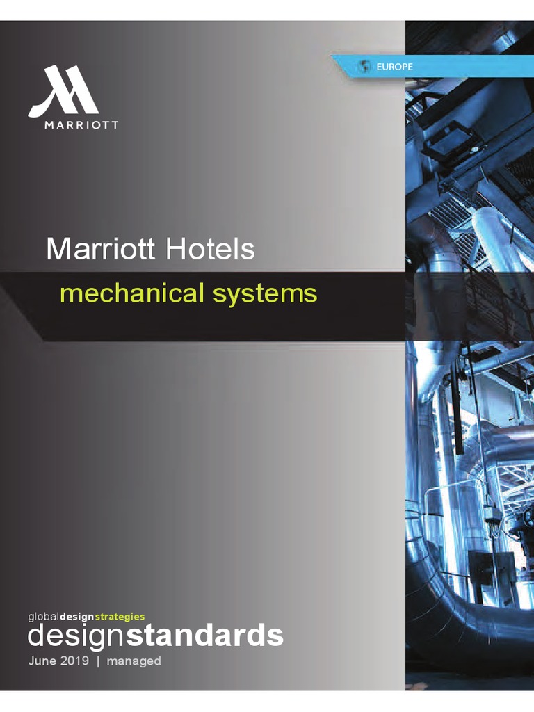 2019-06 Marriott Hotel Design Standards - HVAC | PDF | Pipe (Fluid ...