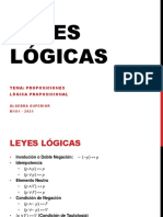 Subtema 3y4 - Leyes Logicas