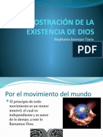 La Demostración de La Existencia de Dios