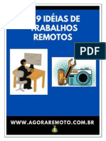 129 Ideias de Trabalho Remoto