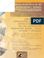 Impacto de La Convención Sobre Los Derechos Del Niño en Los Estados de Argentina, Brasil, Chile, España Y Uruguay