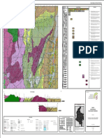 Departamento de Norte de Santander Mapa Geológico de La Plancha 87 Sardinata