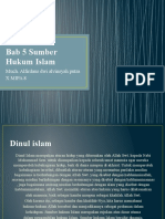 Bab 5 Sumber Hukum Islam - Much. Alfirdaus Dwi Alvinsyah Putra - X MIPA 8