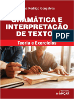 Gramática e Interpretação de Textos Teoria e Exercícios by Jonas Rodrigo Gonçalves, Concurso, Enem e Vestibulares