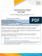 Guía de Actividades y Rúbrica de Evaluación - Unidad 1 - Fase 1 - Reconocimiento Del Curso