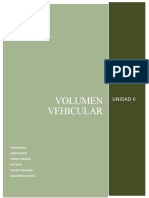 Volumen Vehicular