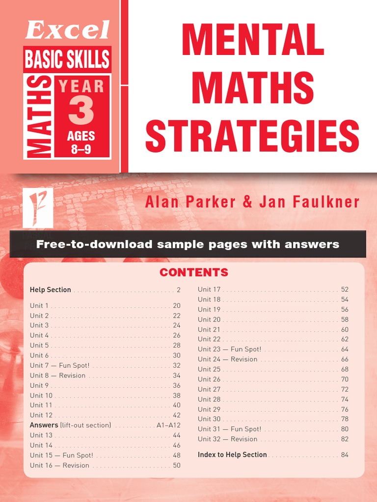 Basic Skills: Mental Maths Strategies | PDF | Teaching Mathematics