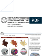 Módulos estructurales de turismo en Tumaco