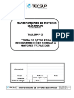 05 Toma de Datos para Reconstrucción de Bobinas A Motores Trifásicos.