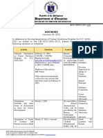 BCD - 2-1 CSDD-O-2210 Advisory On DM-OUCI-2021-0015-Career-Guidance-Program