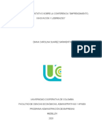 Informe Sobre Emprendimiento, Innovacion y Lidereazgo