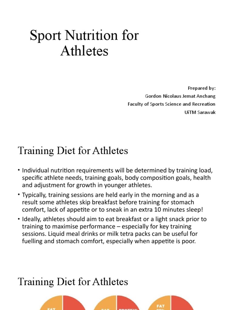 Sport Nutrition For Athletes PDF Meal Diet (Nutrition)