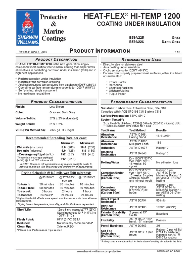 sherwin-williams-heatflex-hi-temp-1200-datasheet-pdf-steel
