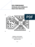 Modul Pemrograman Mikrokontroller AVR