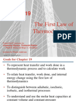 Ch. 19 - First Law of Thermodynamics